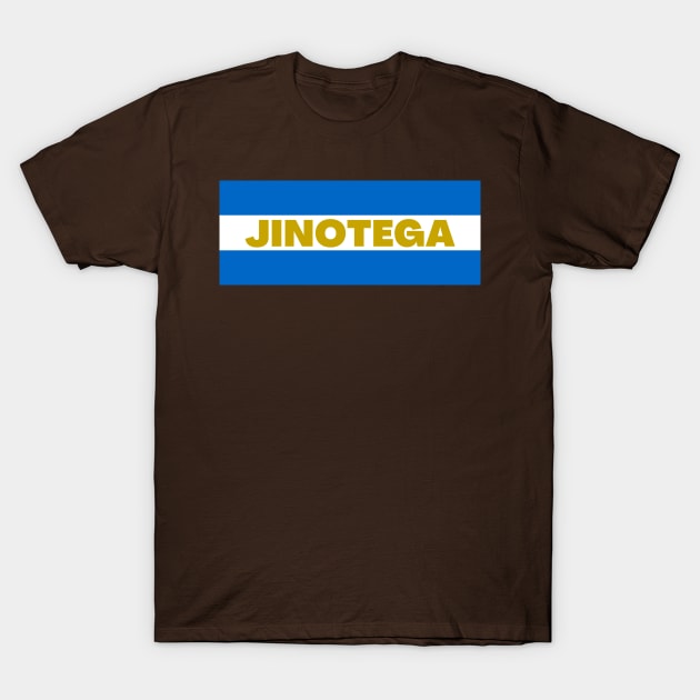 Jinotega City in Nicaraguan Flag Colors T-Shirt by aybe7elf